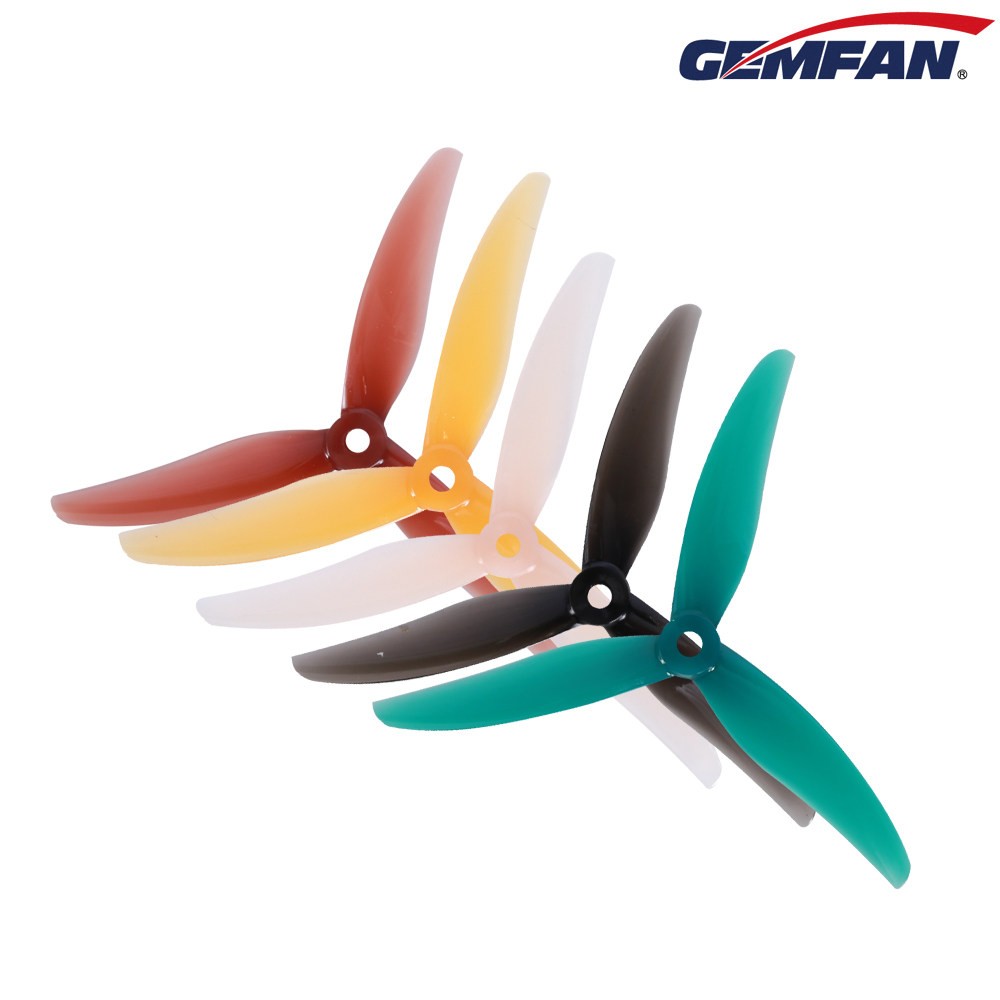 Fpv Drone Propeller - 8개/4쌍 Gemfan Freestyle 4S 3엽 프로펠러