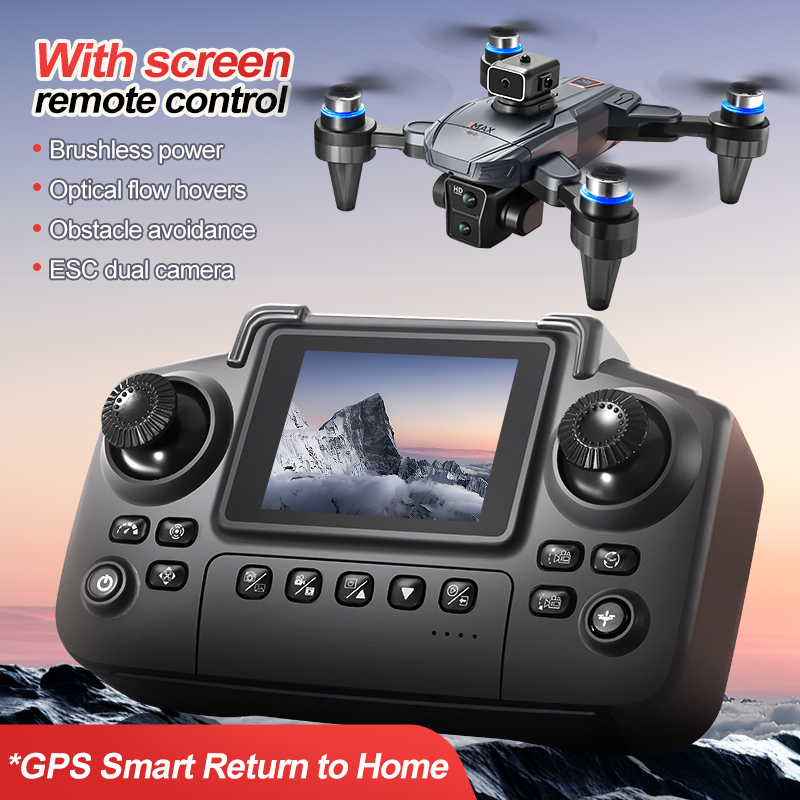 스크린이 있는 GPS RC 드론 4K Professin - Fpv Drone Charger 리뷰 및 가격
