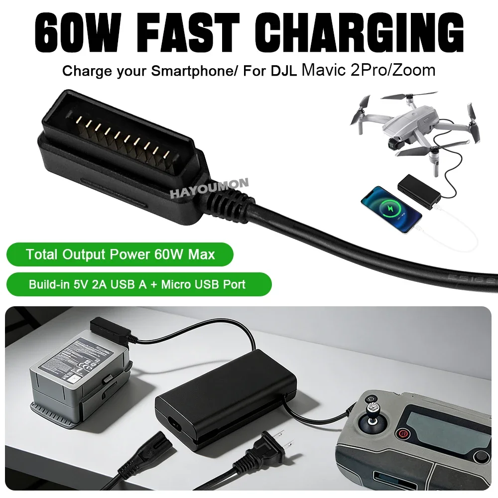 DJI Mavic 2 Pro/Zoom 드론 배터리 충전 - Fpv Drone Charger 리뷰 및 가격